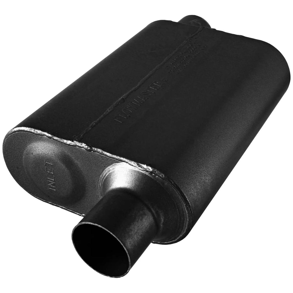 40 Series Stainless Steel - 2.50 Offset In / 2.50 Offset Out - Aggressive Sound by Flowmaster