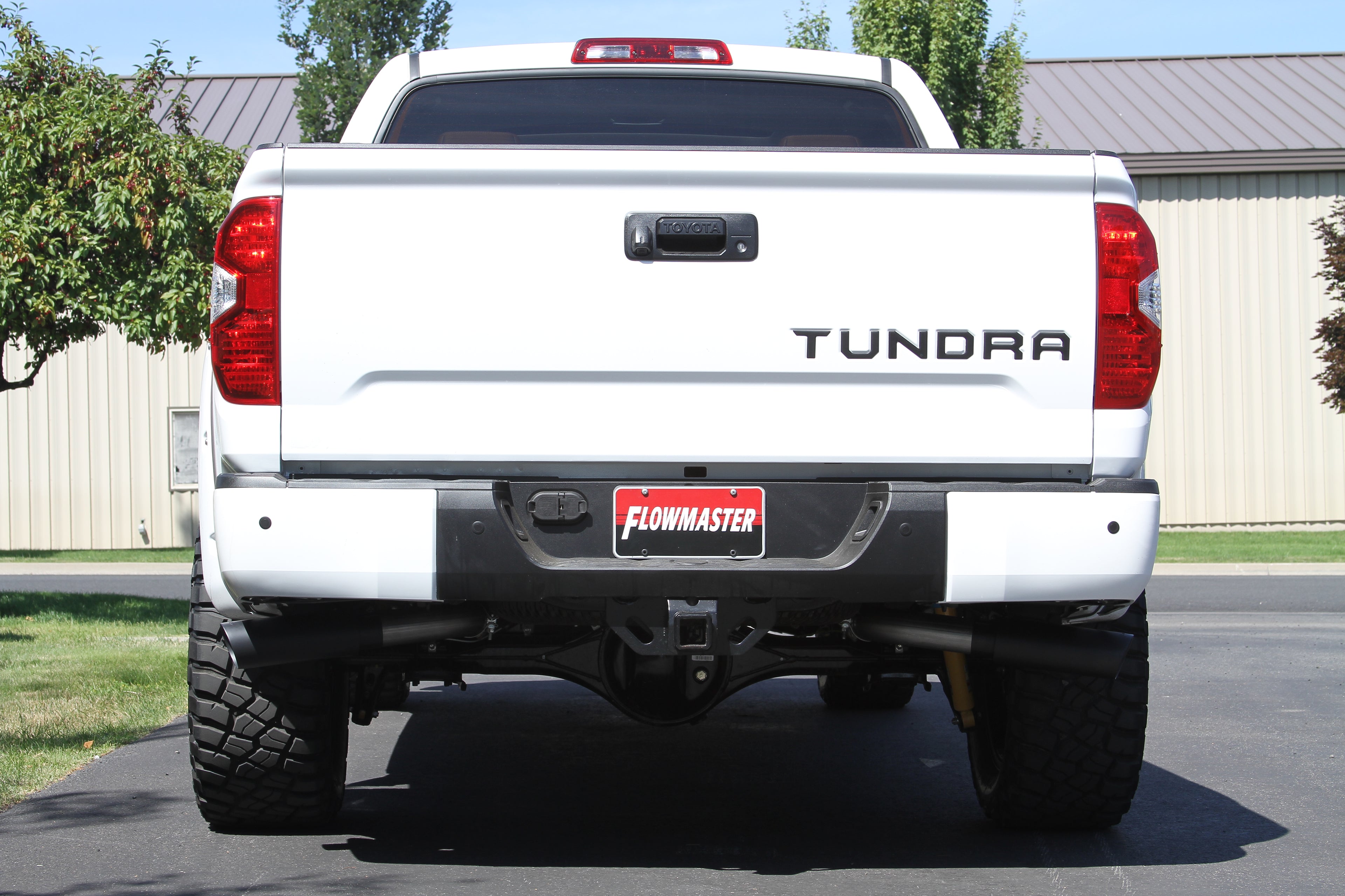 Fits 2009-2021 Toyota Tundra 4.6L, 4.7L and 5.7L engines. - Aggressive sound by Flowmaster