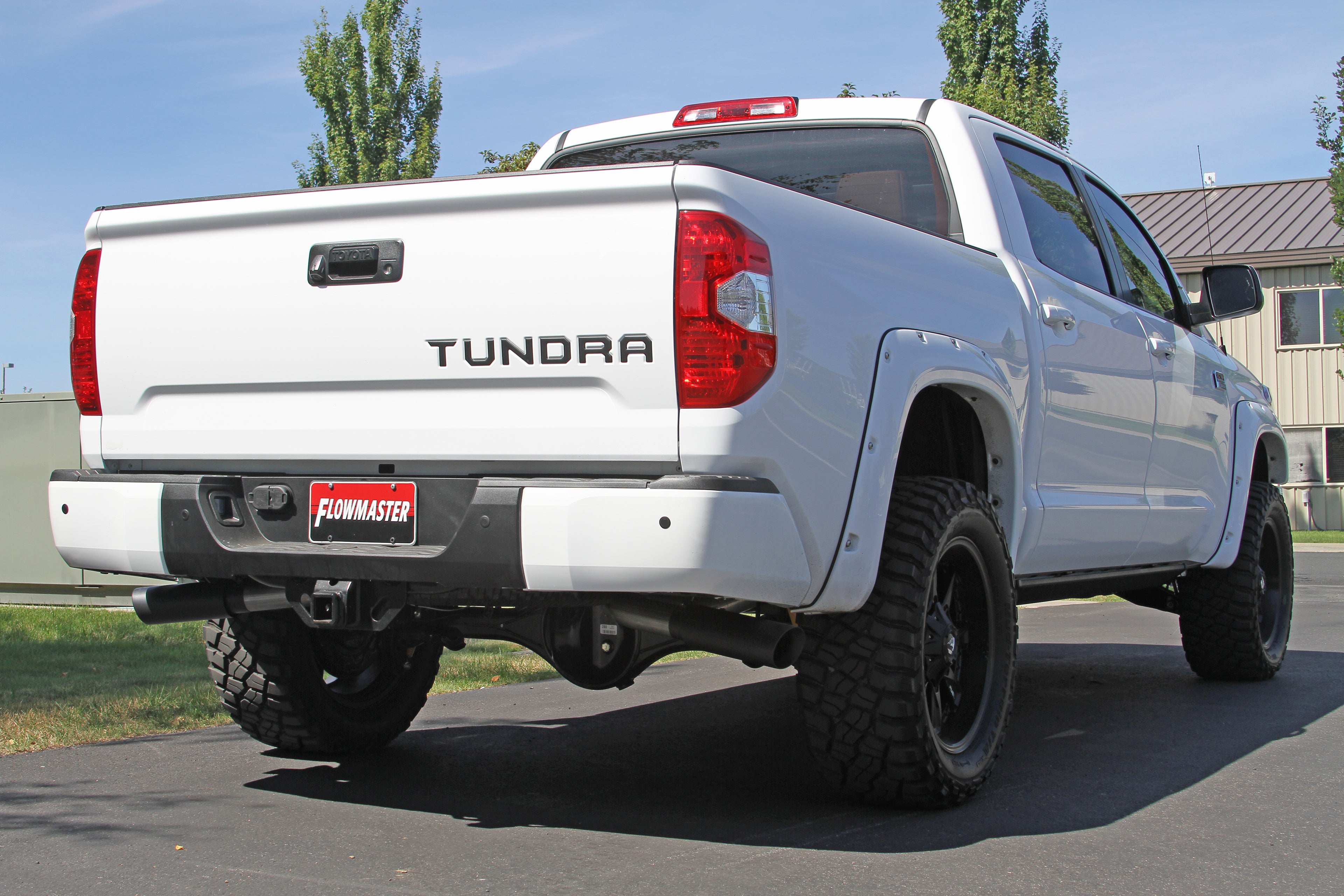 Fits 2009-2021 Toyota Tundra 4.6L, 4.7L and 5.7L engines. - Aggressive sound by Flowmaster