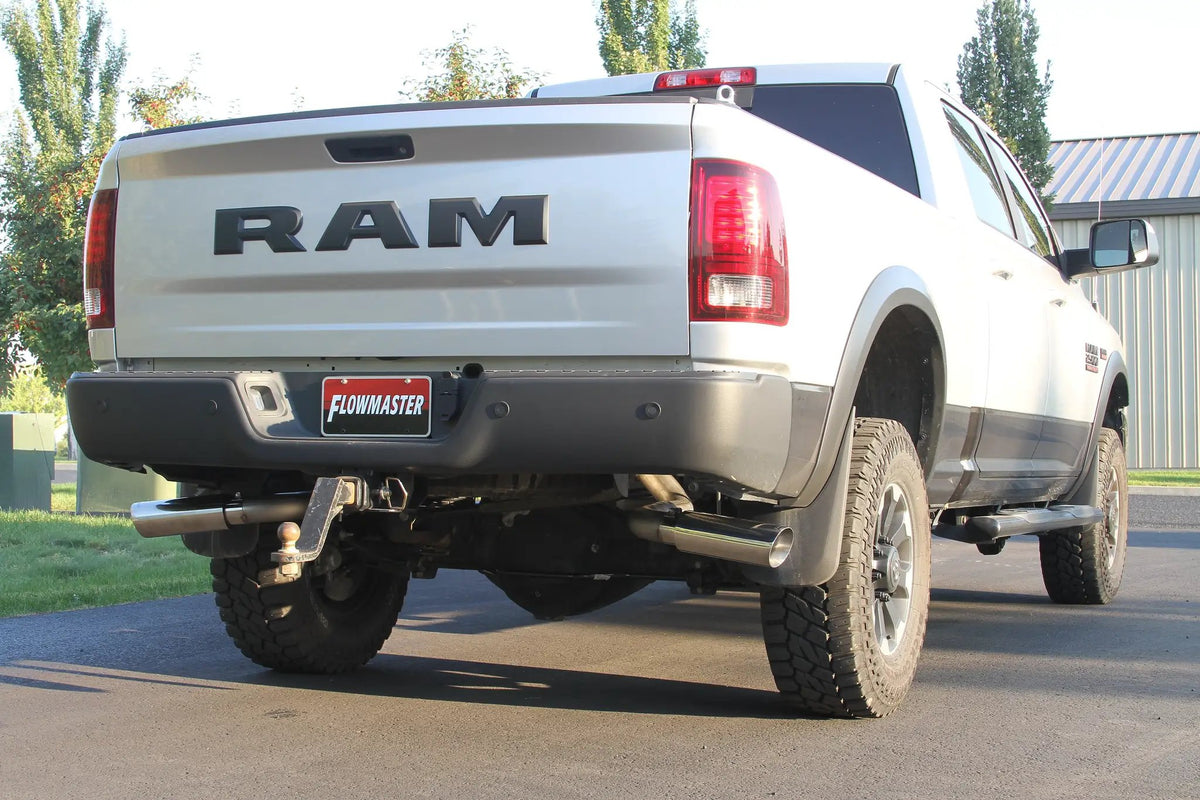 Fits 2014-2024 Ram 2500 with 6.4L Hemi engine. - Aggressive to moderate sound by Flowmaster