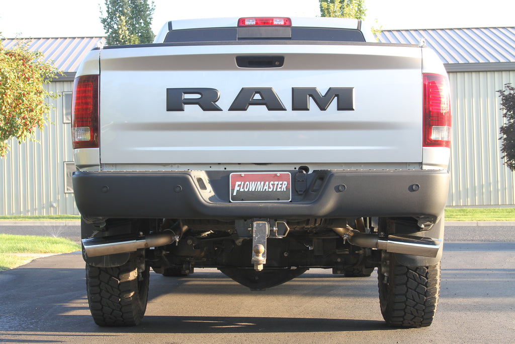 Fits 2014-2024 Ram 2500 with 6.4L Hemi engine. - Aggressive to moderate sound by Flowmaster