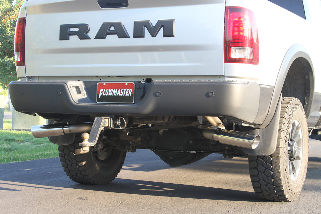 Fits 2014-2024 Ram 2500 with 6.4L Hemi engine. - Aggressive to moderate sound by Flowmaster