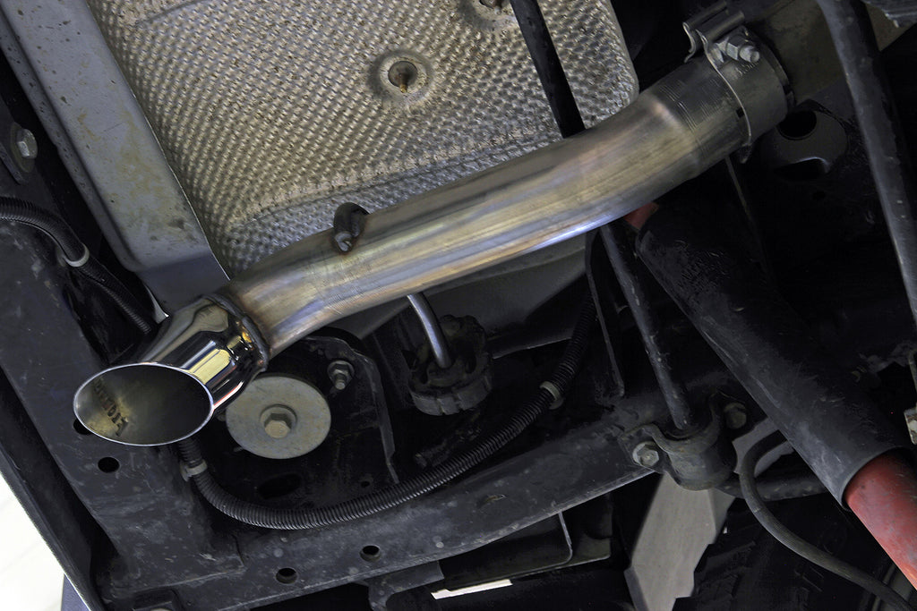 Fits 2007-2018 Jeep Wrangler JK with 3.6L/3.8L, No Muffler by Flowmaster