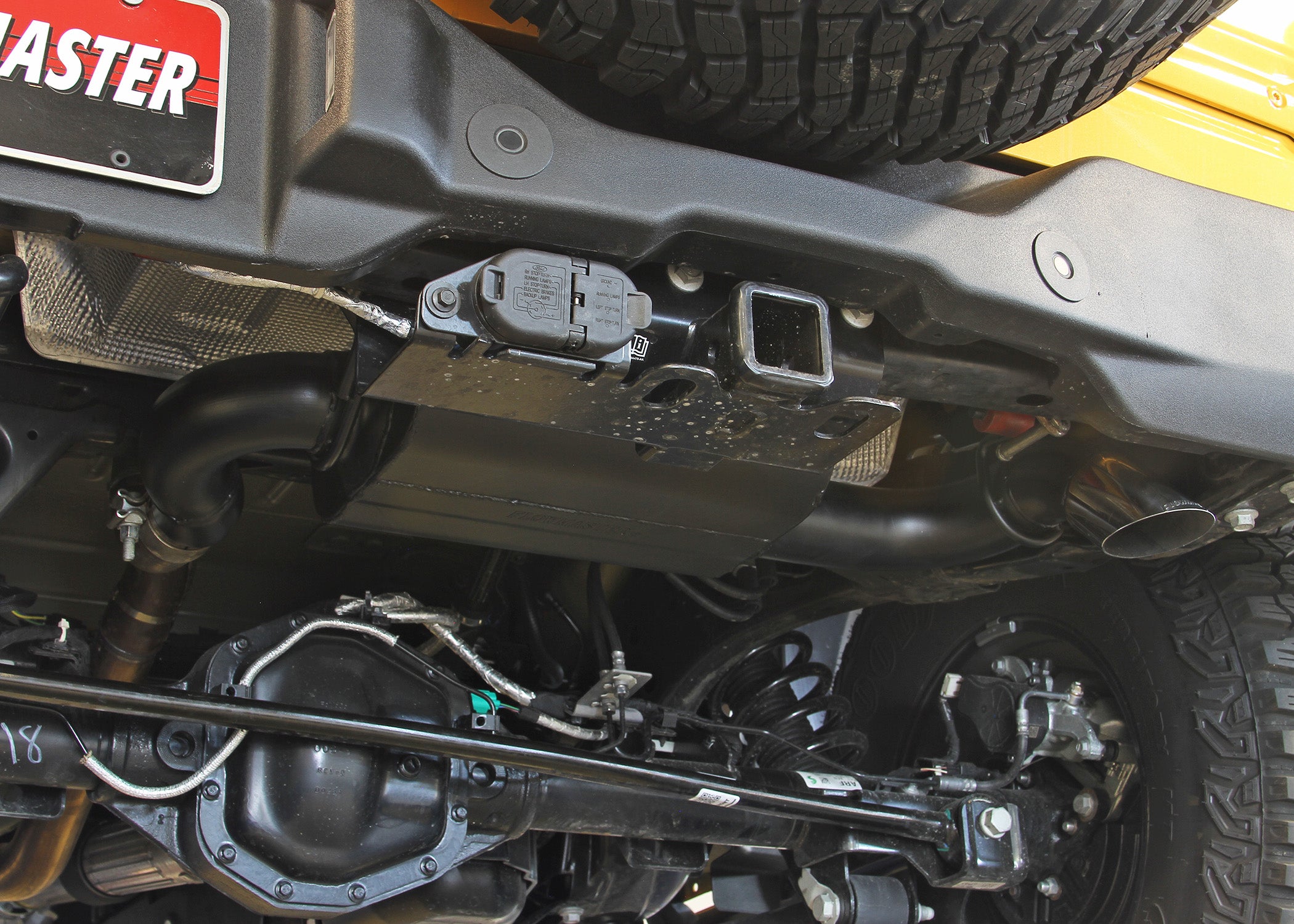 Fits 2021-2025 Ford Bronco 2.3L/2.7L, American Thunder Axle-Back, Single Exit by Flowmaster