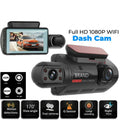 1080P Dual Lens Car DVR Dash Cam Video Recorder G-Sensor Front And Inside Camera by Nino Auto Repair