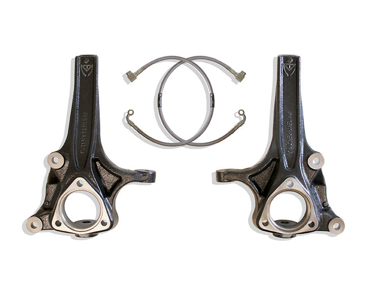 4" LIFT SPINDLES W/ BRAKE LINES by MaxTrac