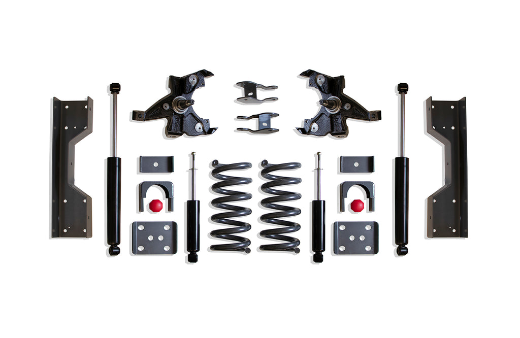 4"/6" LOWERING KIT (V8, LD ROTORS) by MaxTrac
