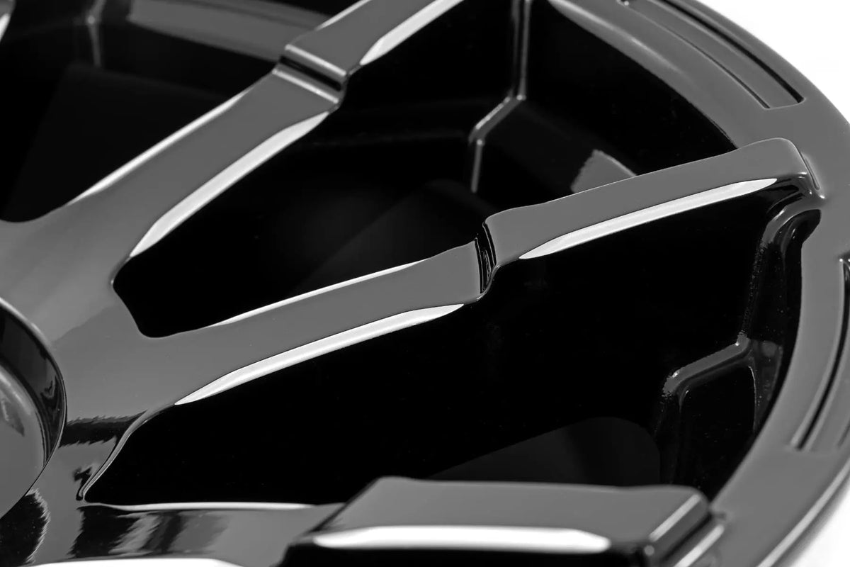 Rough Country 83 Series Wheel | One-Piece | Gloss Black | 17x9 | 6x135 | +0mm by Rough Country