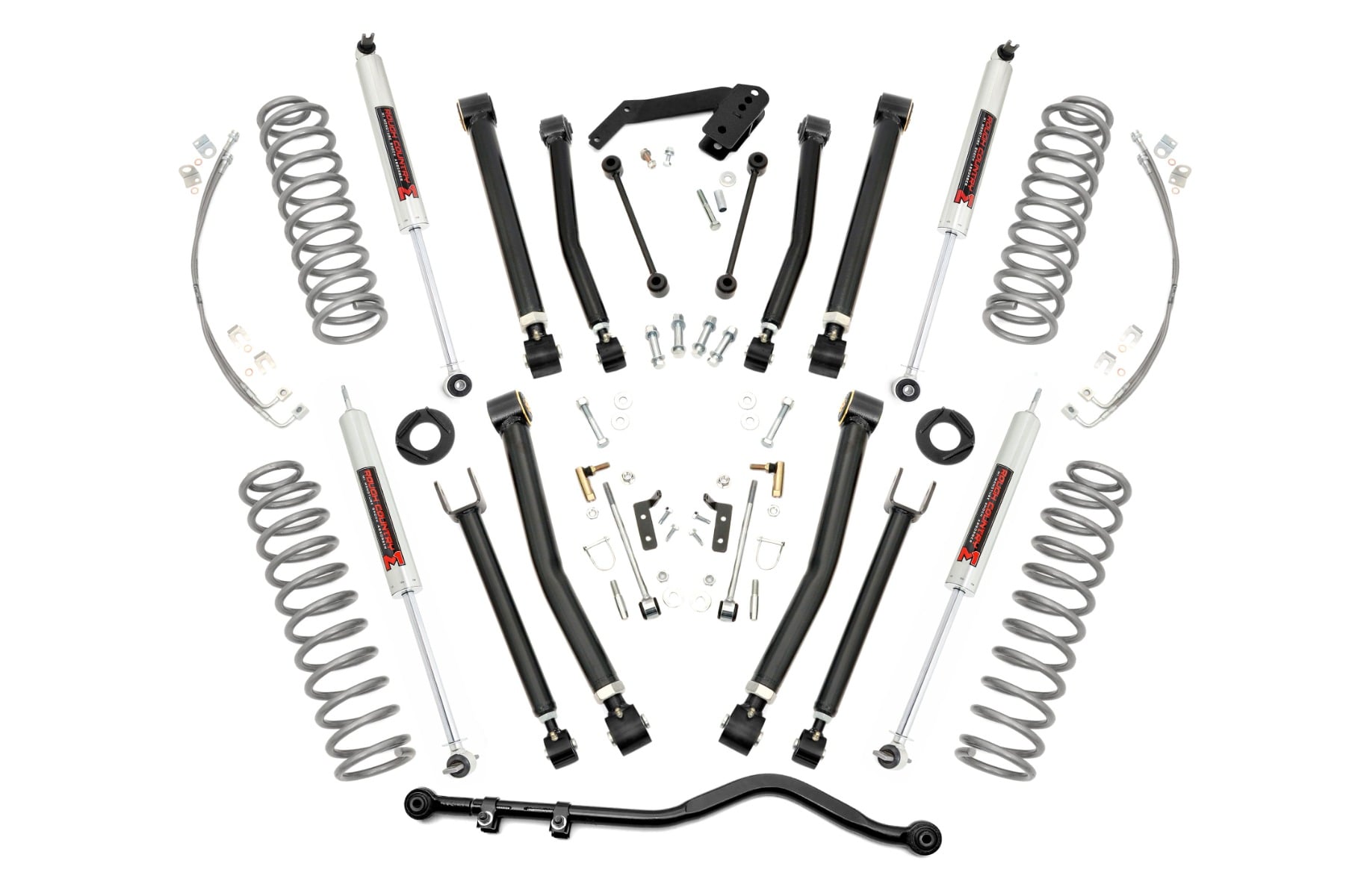 4 Inch Lift Kit | X-Series | M1 | Jeep Wrangler Unlimited 2WD/4WD (2007-2018) by Rough Country