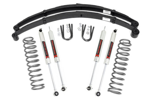 3 Inch Lift Kit | RR Springs | M1 | Jeep Cherokee XJ 2WD/4WD (1984-2001) by Rough Country