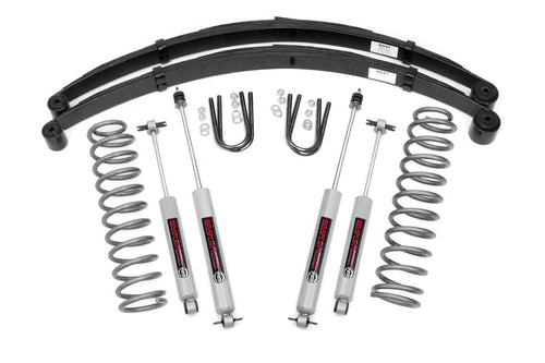 3 Inch Lift Kit | RR Springs | Jeep Cherokee XJ 2WD/4WD (1984-2001) by Rough Country