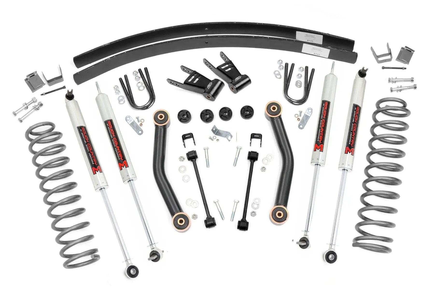 4.5 Inch Lift Kit | M1 | Rear AAL | Jeep Cherokee XJ 2WD/4WD (1984-2001) by Rough Country