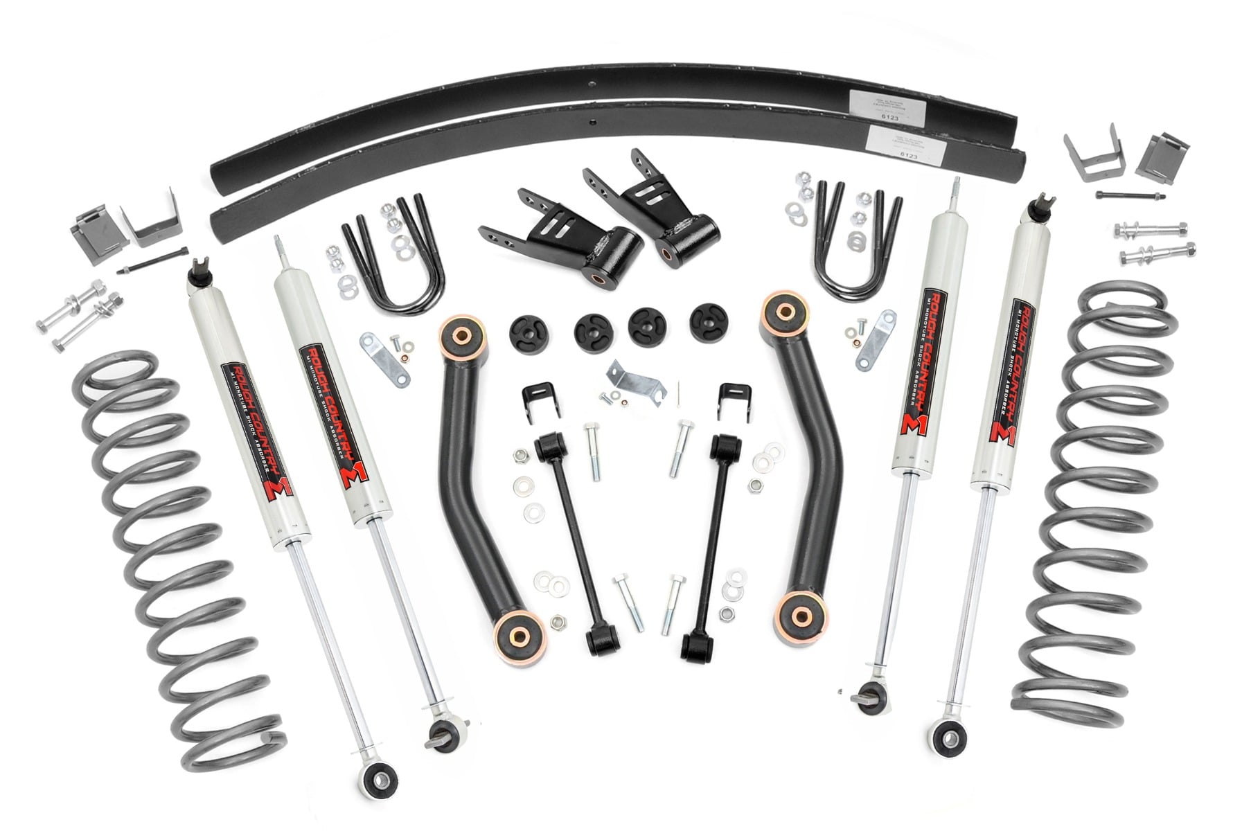 4.5 Inch Lift Kit | M1 | Rear AAL | Jeep Cherokee XJ 2WD/4WD (1984-2001) by Rough Country