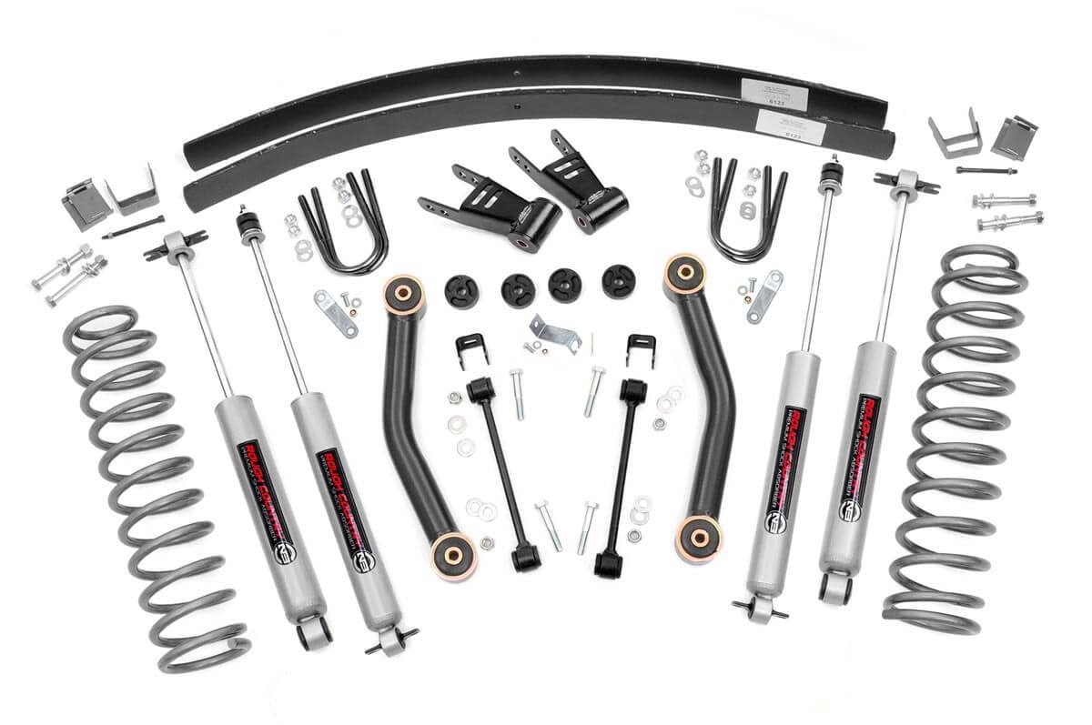 4.5 Inch Lift Kit | Rear AAL | Jeep Cherokee XJ 2WD/4WD (1984-2001) by Rough Country