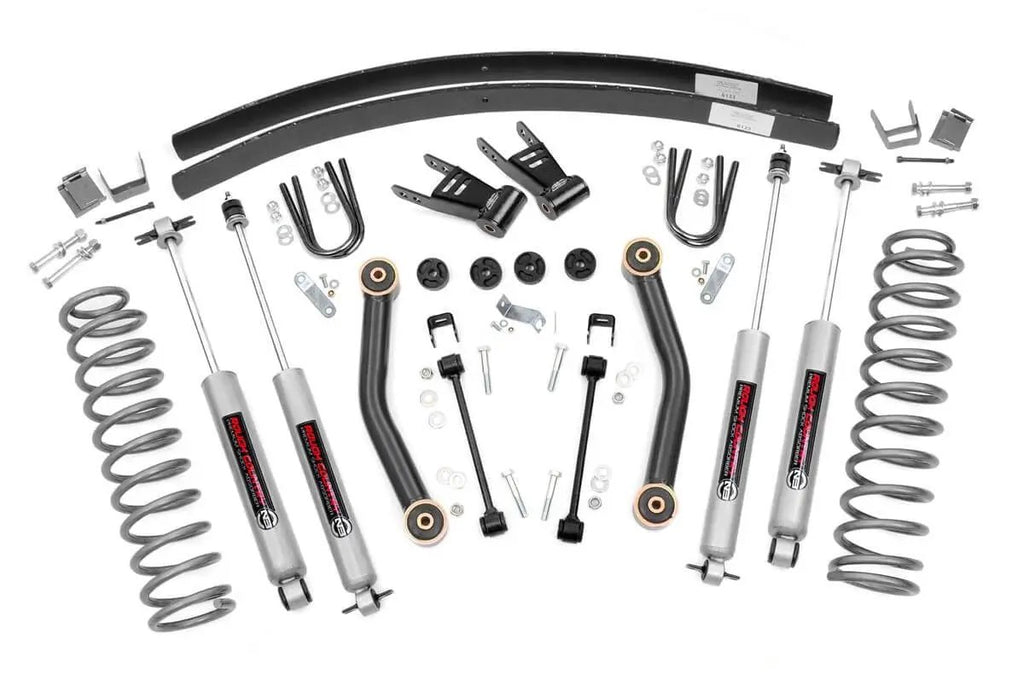 4.5 Inch Lift Kit | Rear AAL | Jeep Cherokee XJ 2WD/4WD (1984-2001) by Rough Country