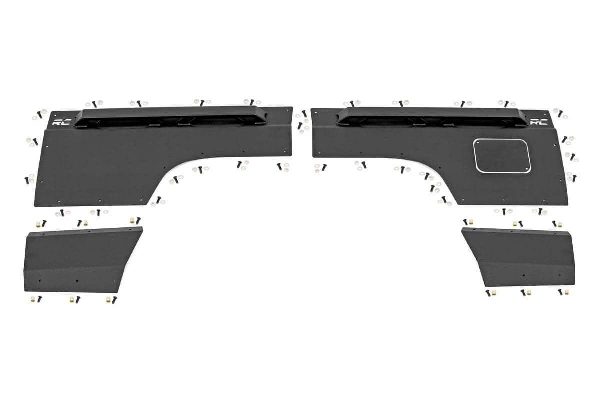 Fender & Quarter Panel Armor | Rear | Combo | Jeep Cherokee XJ 2WD/4WD (97-01) by Rough Country