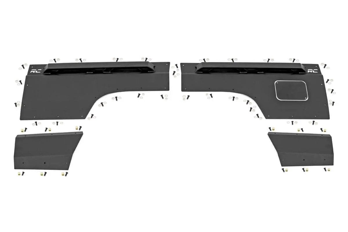 Fender & Quarter Panel Armor | Rear | Combo | Jeep Cherokee XJ 2WD/4WD (97-01) by Rough Country