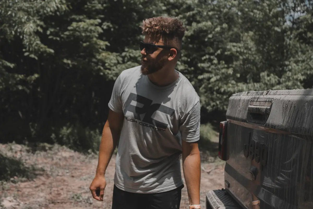 Rough Country T-Shirt | Logo | Grey | LG by Rough Country