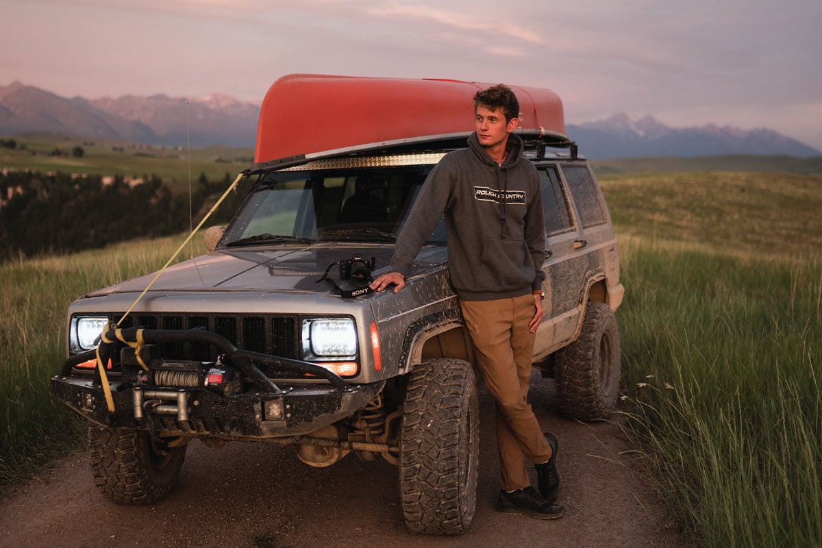 Rough Country Hoodie | Digital | Grey | 3XL by Rough Country