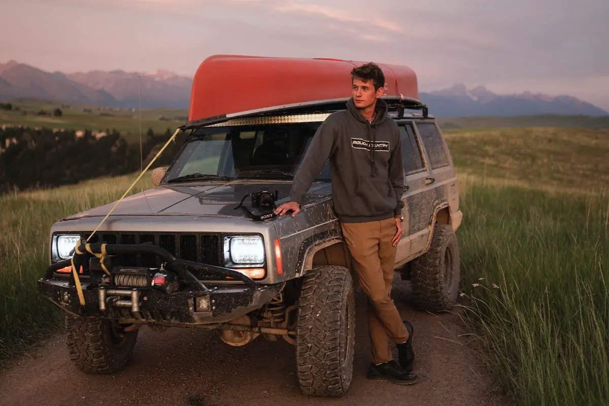 Rough Country Hoodie | Digital | Grey | 3XL by Rough Country