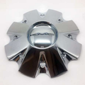 KMC CAP KM651 SLIDE CHROME W/BLACK LOGO by KMC Wheels