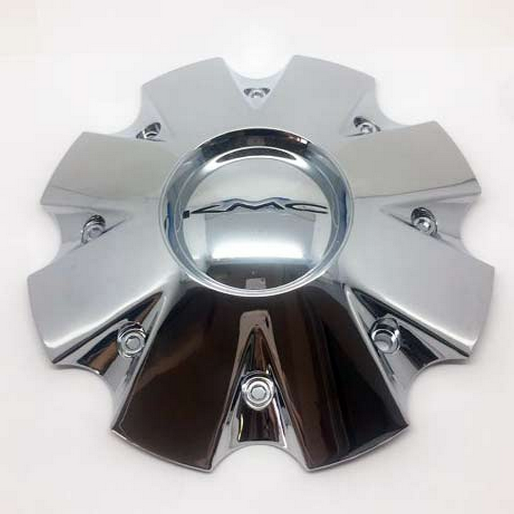 KMC CAP KM651 SLIDE CHROME W/BLACK LOGO by KMC Wheels