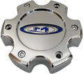 MO951 CAP BLK 6X135 +18 - BLUE OVAL LOGO by Moto Metal