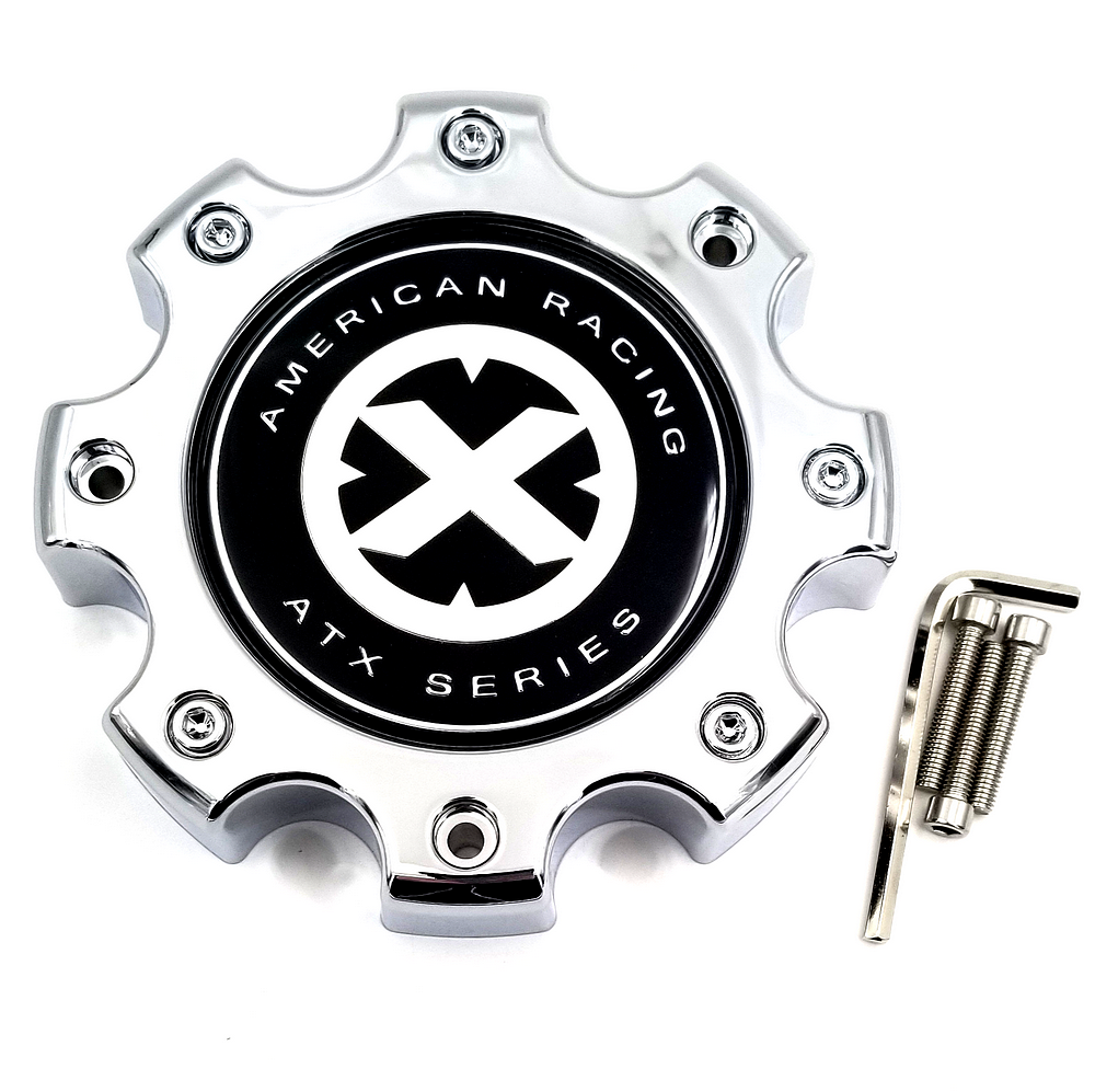 ATX CAP CHROME/PVD FRONT DUALLY by ATX Wheels
