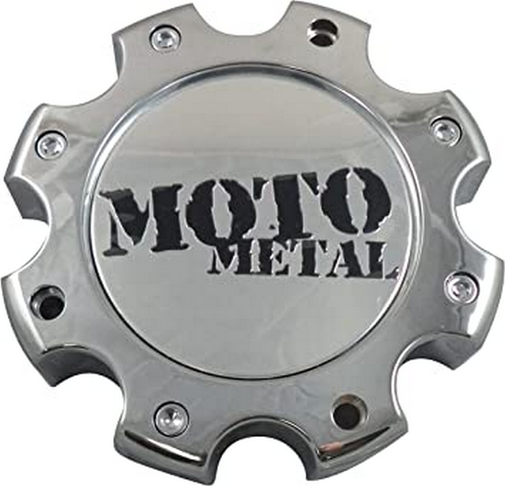 MOTO CAP CHR SHORT 8LUG - NEW MOTO LOGO by Moto Metal