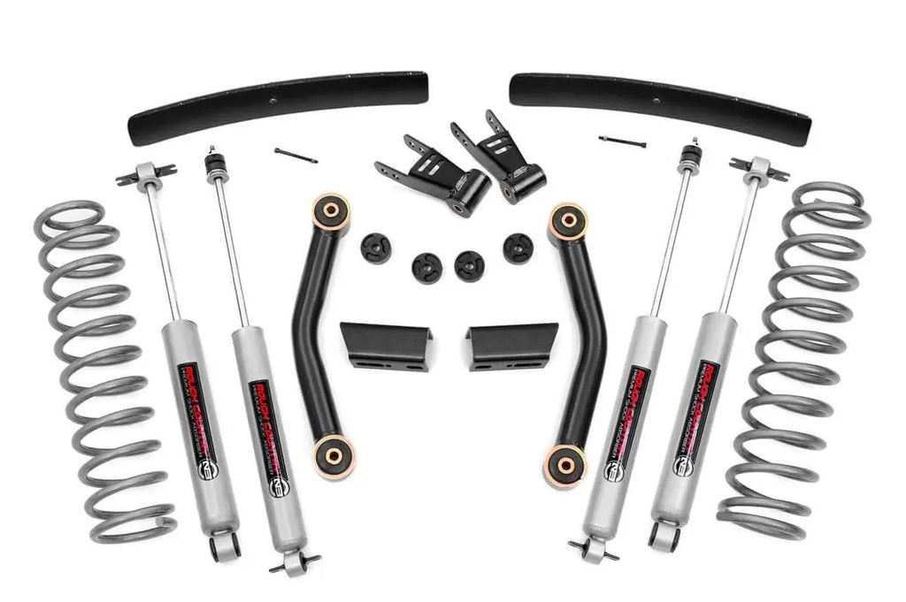 4.5 Inch Lift Kit | Jeep Comanche MJ 4WD (1986-1992) by Rough Country