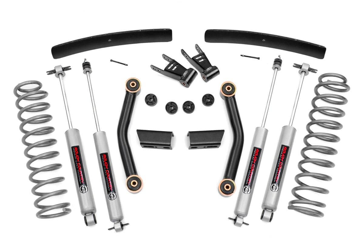 4.5 Inch Lift Kit | Jeep Comanche MJ 4WD (1986-1992) by Rough Country