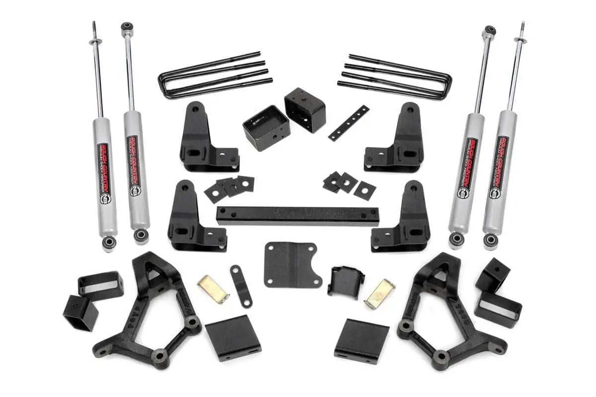 4-5 Inch Lift Kit | Toyota Truck Standard Cab 4WD (1989-1995) by Rough Country