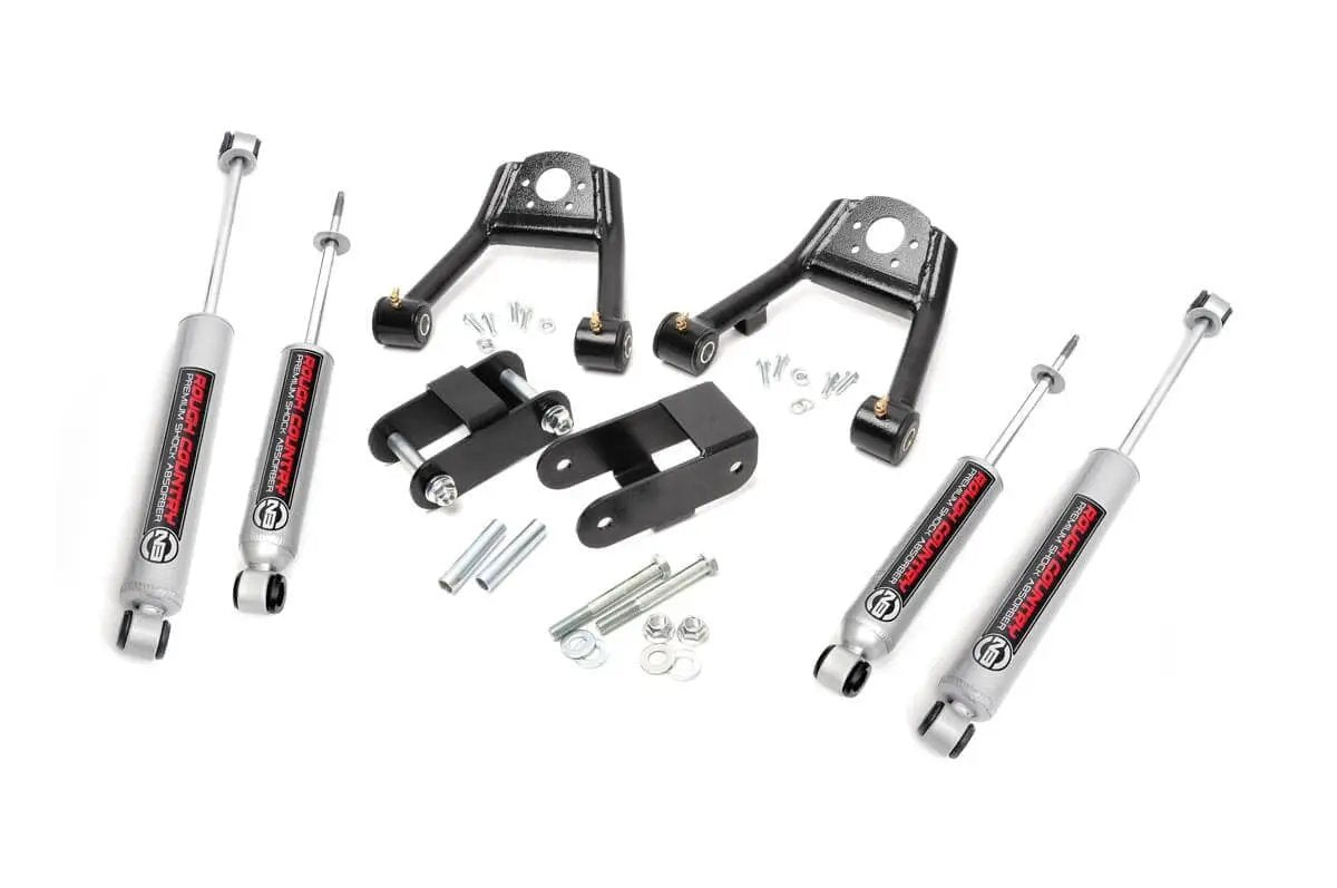 1.5-2 Inch Lift Kit | Nissan D21 Hardbody Truck (86-94)/Truck (95-97) by Rough Country