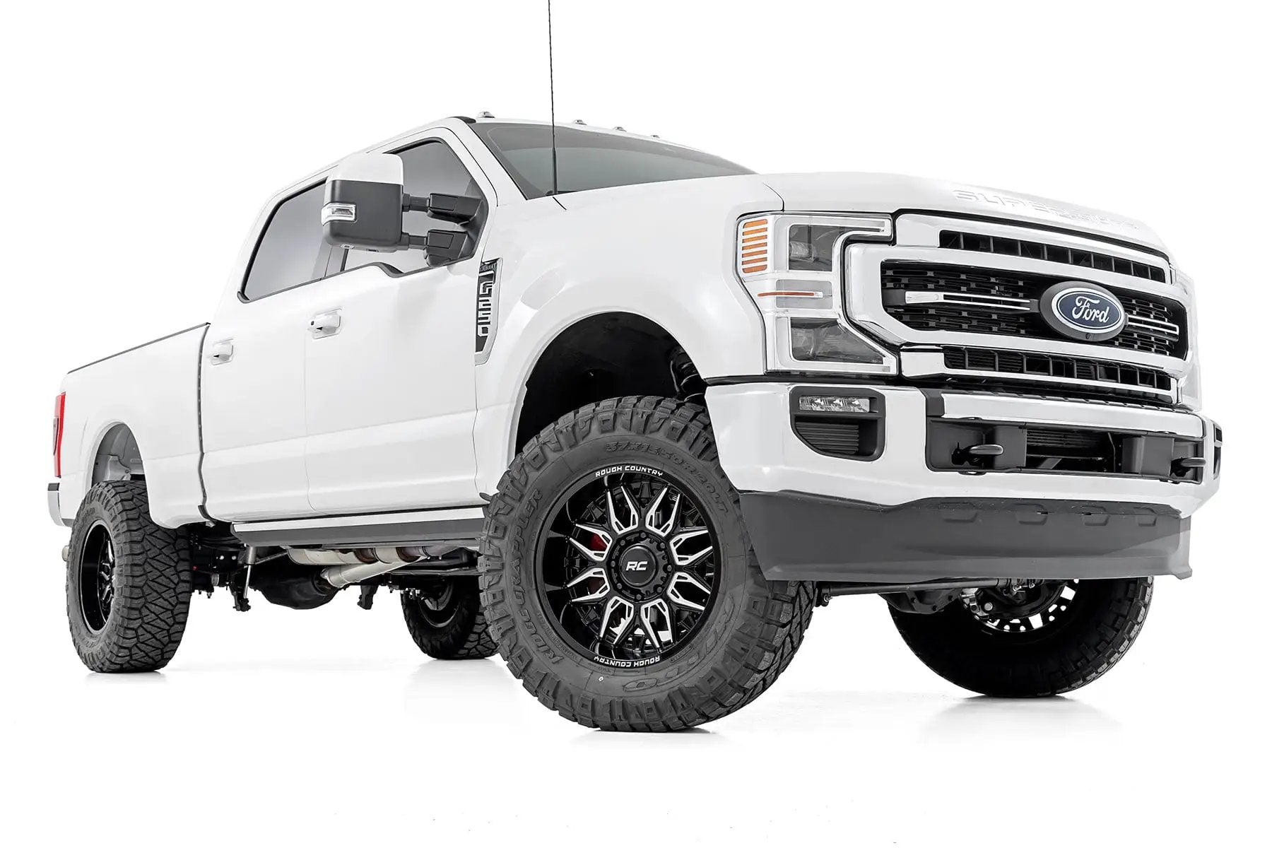 Rough Country 86 Series Wheel | One-Piece | Gloss Black | 20x10 | 8x6.5 | -19mm by Rough Country