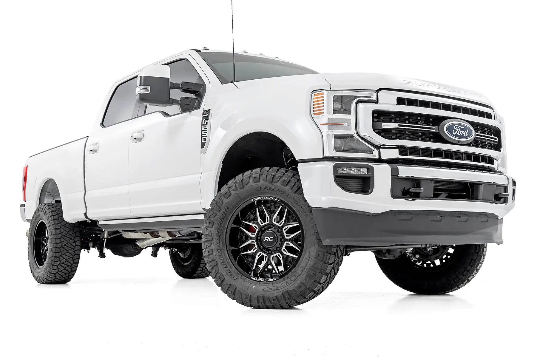 Rough Country 86 Series Wheel | One-Piece | Gloss Black | 20x10 | 8x170 | -19mm by Rough Country