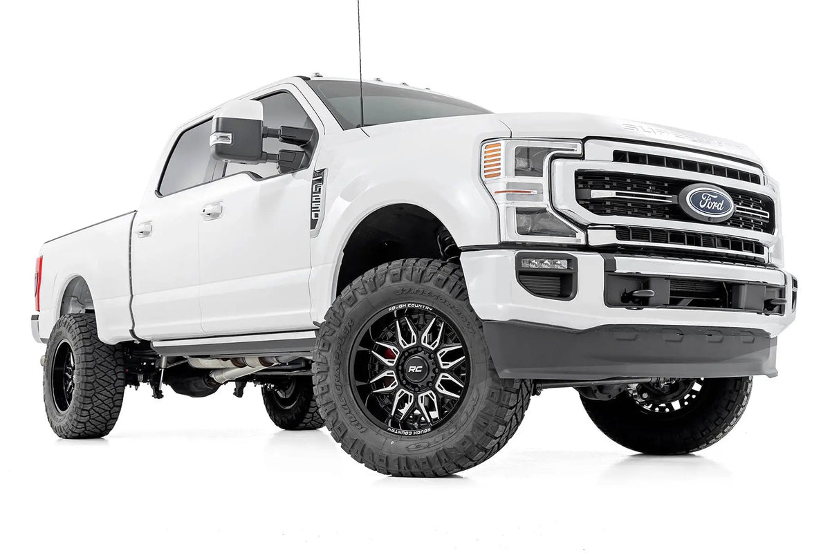 Rough Country 86 Series Wheel | One-Piece | Gloss Black | 20x10 | 8x170 | -19mm by Rough Country