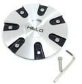 HLO CAP HE868 BLACK MACHINED FACE by Helo