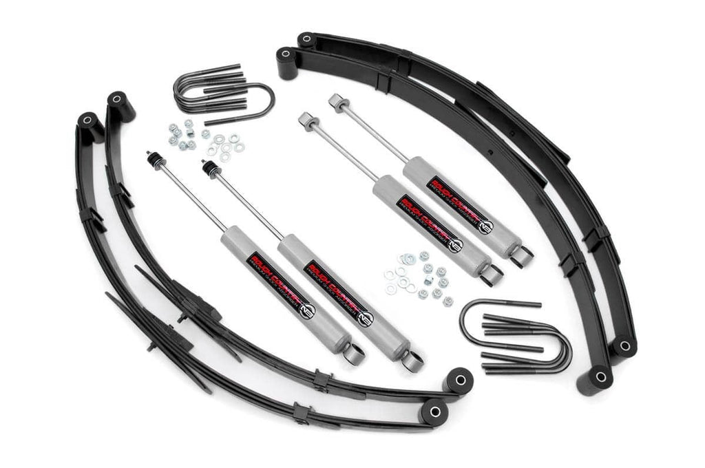 2.5 Inch Lift Kit | Jeep Wrangler YJ 4WD (1987-1995) by Rough Country