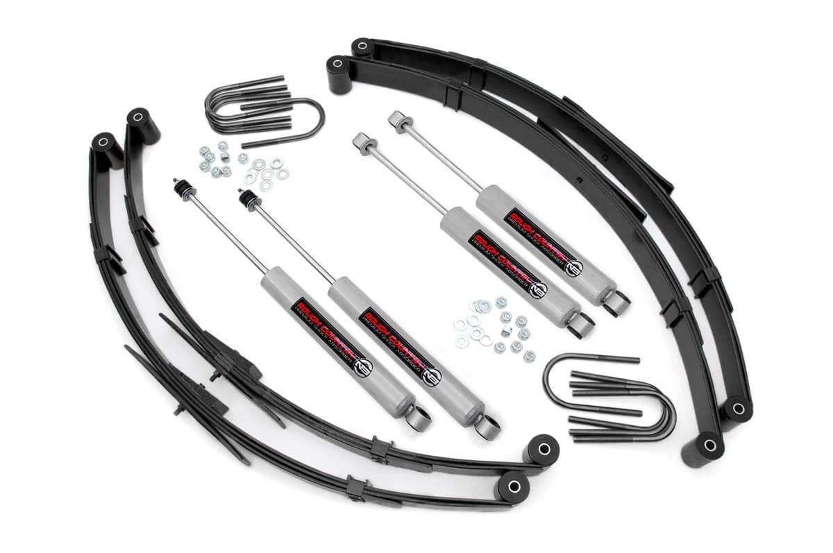 2.5 Inch Lift Kit | Jeep Wrangler YJ 4WD (1987-1995) by Rough Country