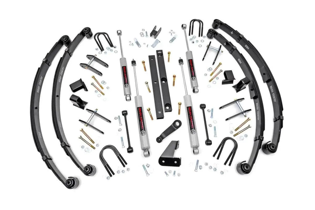 4.5 Inch Lift Kit | Power Steering | Jeep Wrangler YJ 4WD (1987-1995) by Rough Country