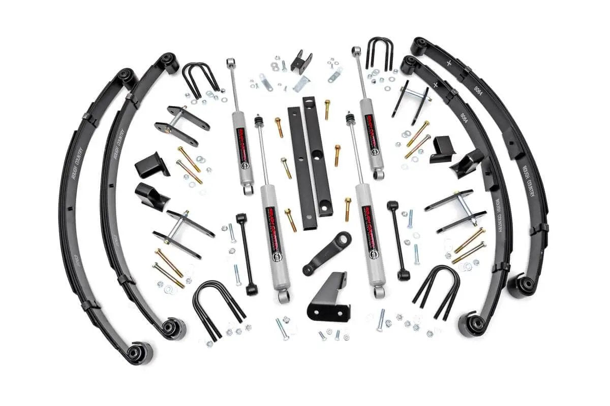 4.5 Inch Lift Kit | Power Steering | Jeep Wrangler YJ 4WD (1987-1995) by Rough Country