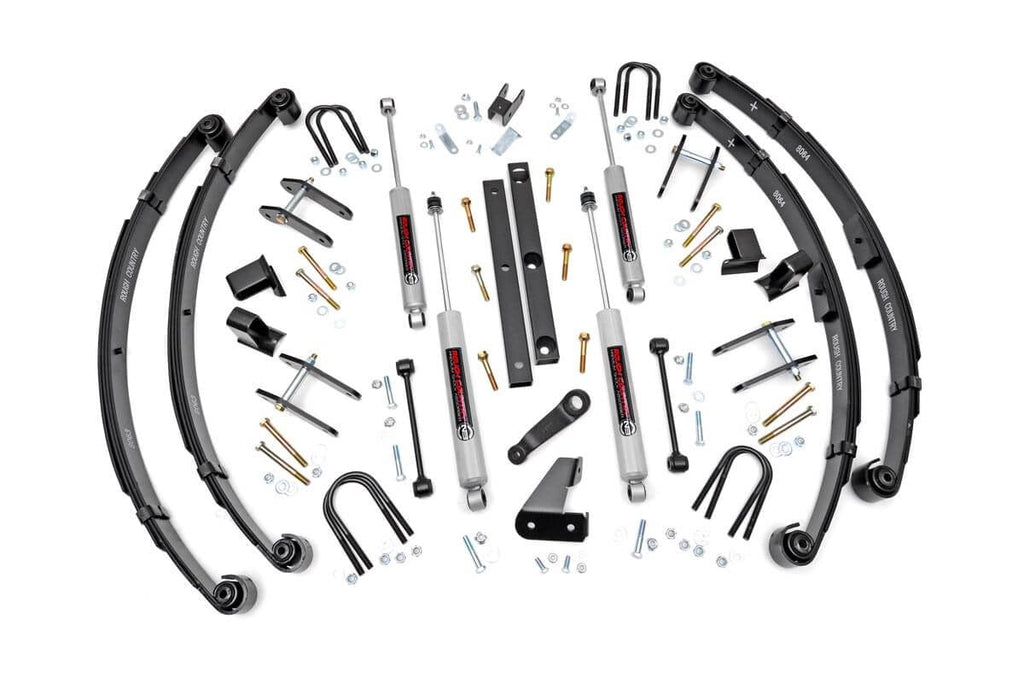 4.5 Inch Lift Kit | Power Steering | Jeep Wrangler YJ 4WD (1987-1995) by Rough Country