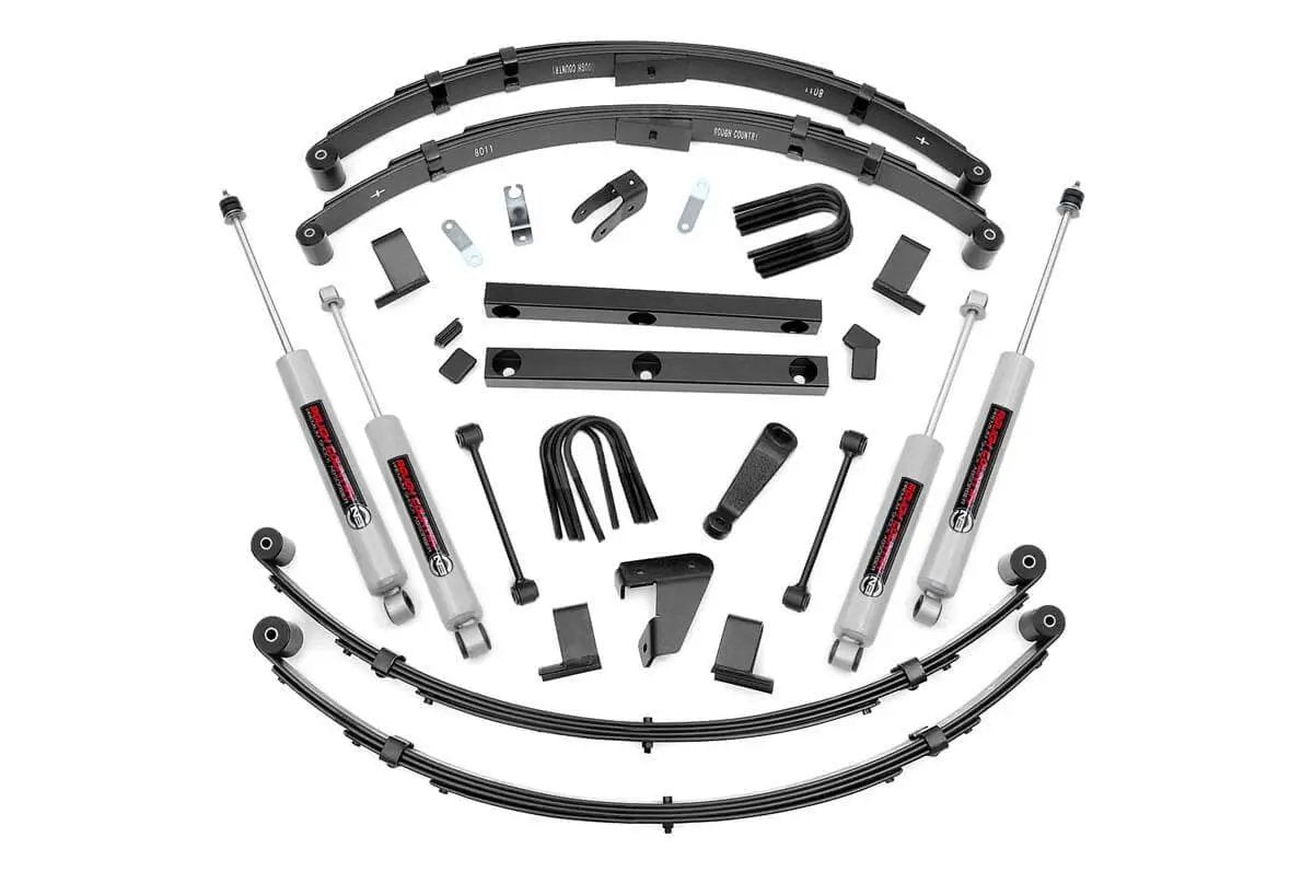 4 Inch Lift Kit | Power Steer | Jeep Wrangler YJ 4WD (1987-1995) by Rough Country