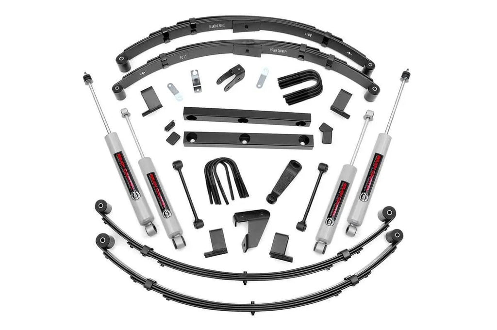 4 Inch Lift Kit | Power Steer | Jeep Wrangler YJ 4WD (1987-1995) by Rough Country