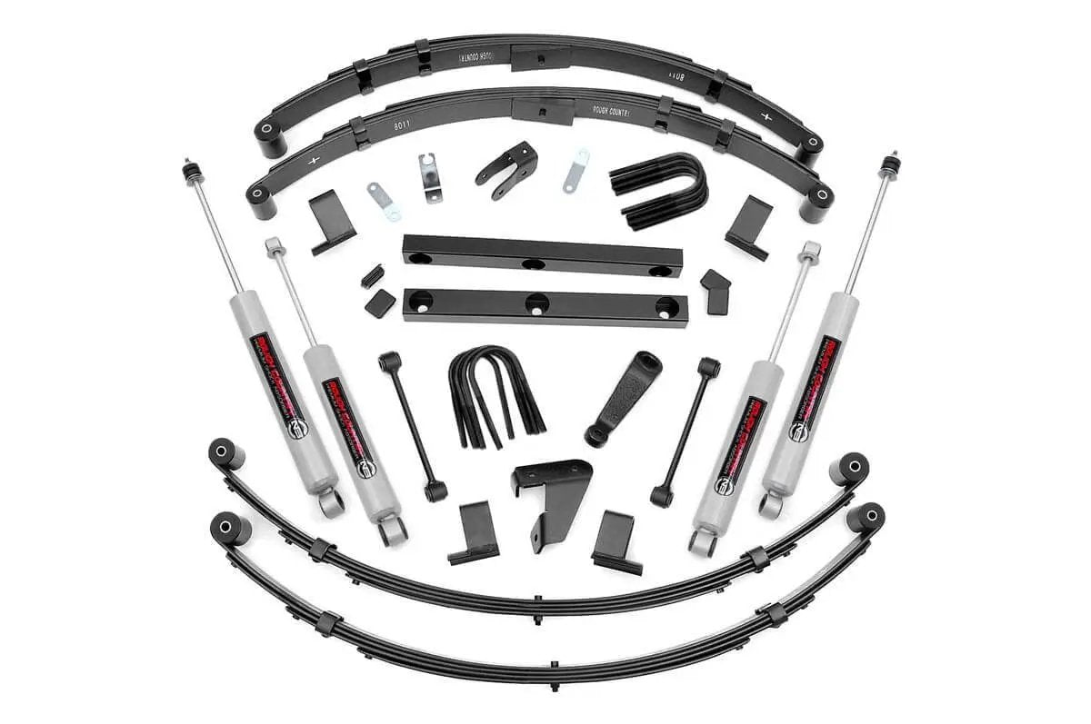 4 Inch Lift Kit | Power Steer | Jeep Wrangler YJ 4WD (1987-1995) by Rough Country