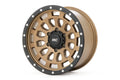 Rough Country 87 Series Wheel | Simulated Beadlock | Bronze/Black | 17x8.5 | 6x5.5 |+25mm by Rough Country
