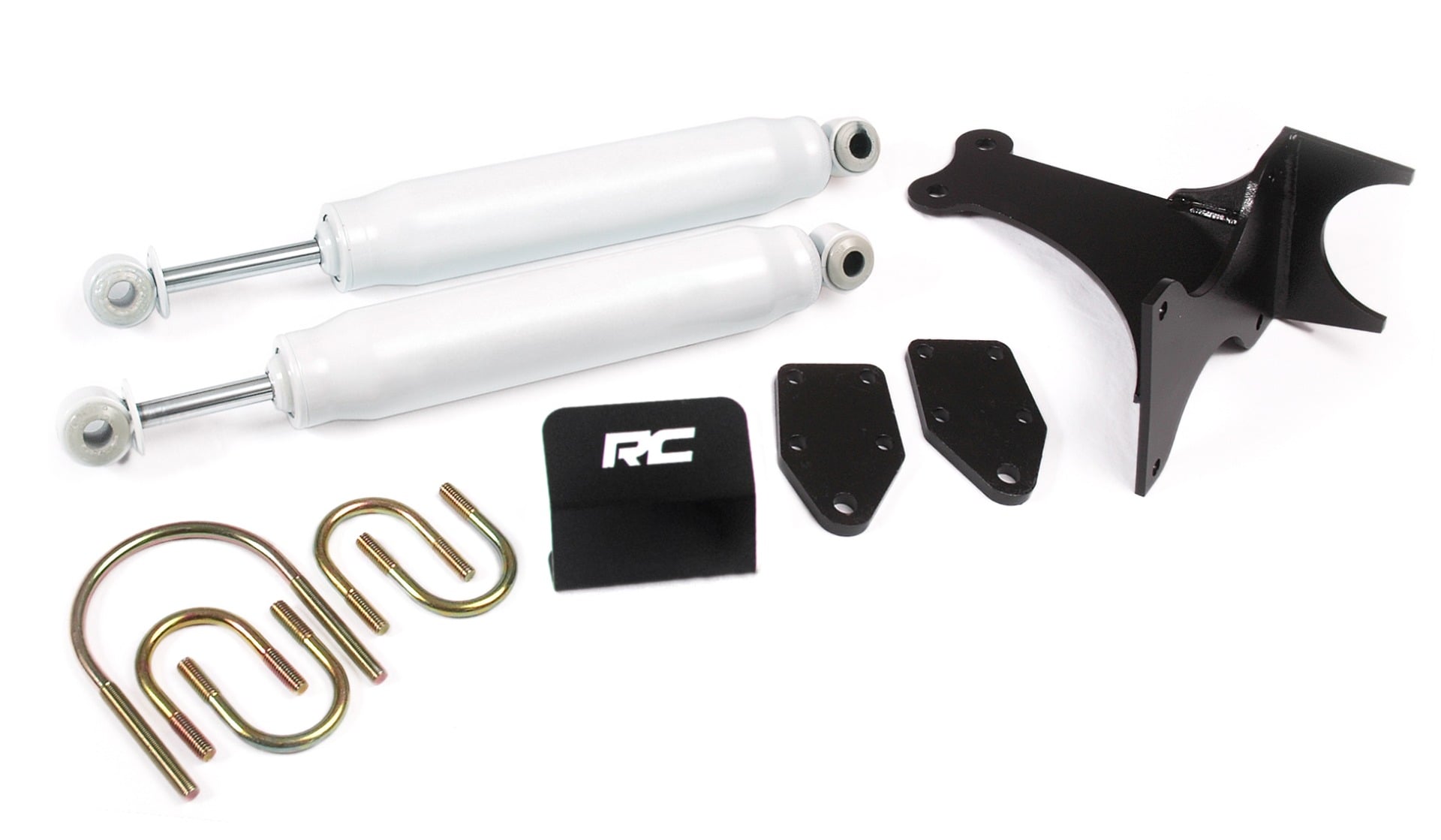 Steering Stabilizer | Dual | 2-8 Inch Lift | Ford Super Duty (05-22) by Rough Country