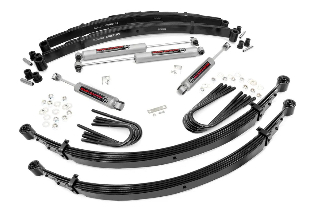 2 Inch Lift | 52 Inch Rear Springs | Chevy/GMC 3/4-Ton Suburban/C25/K25 Truck (77-87) by Rough Country