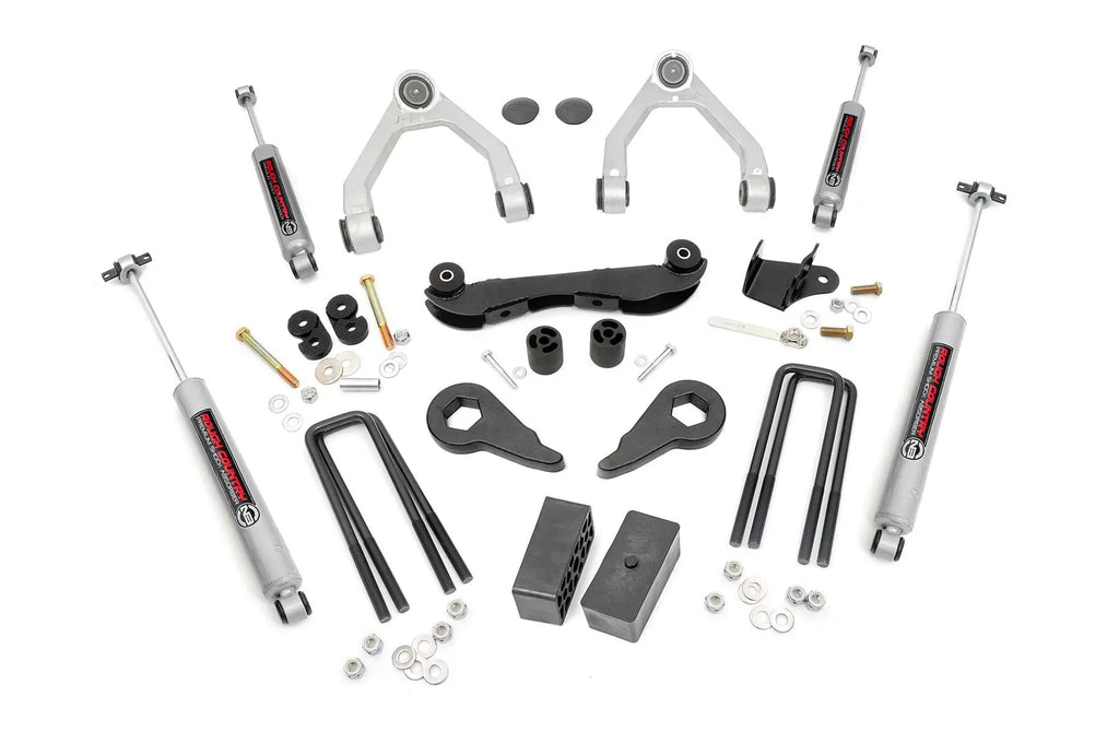 2-3 Inch Lift Kit | Rear Blocks | Chevy/GMC 1500 Truck & SUV 4WD (1988-1999) by Rough Country