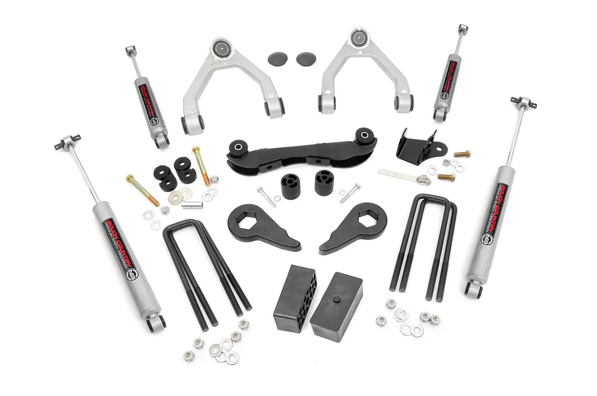 2-3 Inch Lift Kit | Rear Blocks | Chevy/GMC 1500 Truck & SUV 4WD (1988-1999) by Rough Country